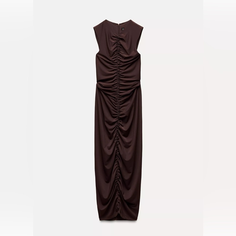 NWT Zara Central Ruffled Mini Dress, XL